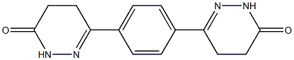 6,6'-(1,4-Phenylene)bis[4,5-dihydropyridazin-3(2H)-one] 结构式