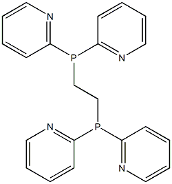 1,2-Bis[di(2-pyridinyl)phosphino]ethane 结构式