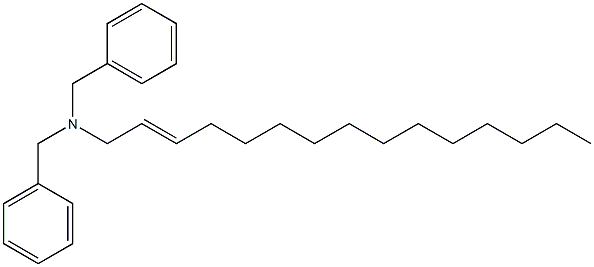 (2-Pentadecenyl)dibenzylamine 结构式