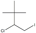 2-Chloro-1-iodo-3,3-dimethylbutane 结构式