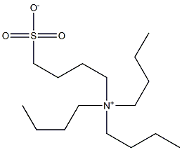 N,N,N-Tributyl-4-sulfonato-1-butanaminium 结构式