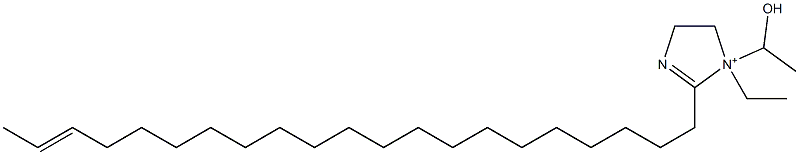 1-Ethyl-2-(19-henicosenyl)-1-(1-hydroxyethyl)-2-imidazoline-1-ium 结构式