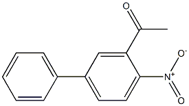 3-Acetyl-4-nitrobiphenyl 结构式