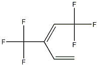 3-(Trifluoromethyl)-1,1,1-trifluoro-2,4-pentadiene 结构式