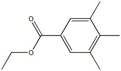 3,4,5-Trimethylbenzoic acid ethyl ester 结构式