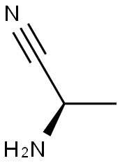 [R,(+)]-2-Aminopropiononitrile 结构式