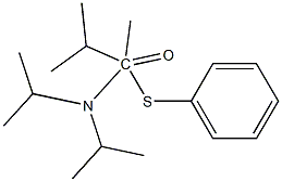 (2S,3R)-N,N-Diisopropyl-3-(phenylthio)-2-methyl(3-2H)butanamide 结构式