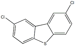 2,8-Dichlorodibenzothiophene 结构式