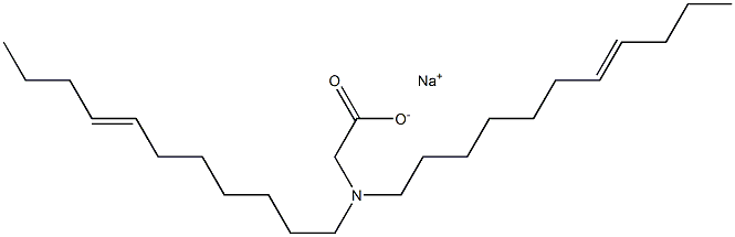 N,N-Di(7-undecenyl)aminoacetic acid sodium salt 结构式