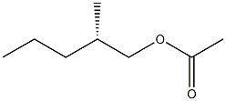 Acetic acid (S)-2-methylpentyl ester 结构式