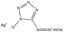 Silver(I)5-azido-1H-tetrazole-1-olate 结构式