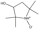 2,2,5,5-Tetramethyl-3-hydroxypyrrolidine 1-oxide 结构式