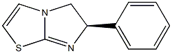 (6R)-5,6-Dihydro-6-phenylimidazo[2,1-b]thiazole 结构式