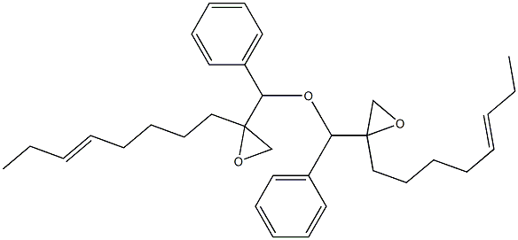 2-(5-Octenyl)phenylglycidyl ether 结构式