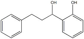 1-(2-Hydroxyphenyl)-3-phenylpropan-1-ol 结构式