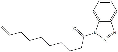 1-(9-Decenoyl)-1H-benzotriazole 结构式