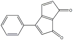 4-Phenylbicyclo[3.3.0]octa-1(5),3,6-triene-2,8-dione 结构式