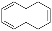 1,4,4a,8a-Tetrahydronaphthalene 结构式