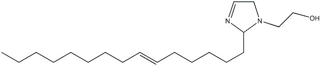 2-(6-Pentadecenyl)-3-imidazoline-1-ethanol 结构式