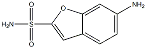 6-Aminobenzofuran-2-sulfonamide 结构式