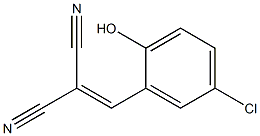 5-Chloro-2-hydroxybenzylidenemalononitrile 结构式