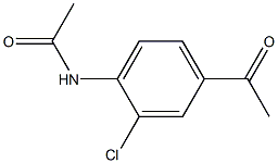 4'-Acetylamino-3'-chloroacetophenone 结构式