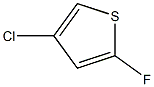 4-Chloro-2-fluorothiophene 结构式