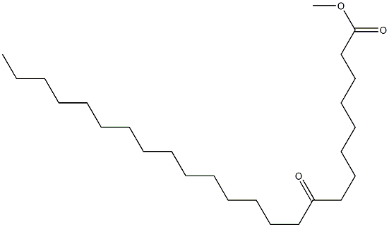 9-Oxotetracosanoic acid methyl ester 结构式