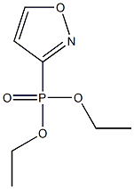 (Isoxazol-3-yl)phosphonic acid diethyl ester 结构式