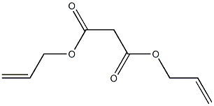 Malonic acid diallyl ester 结构式