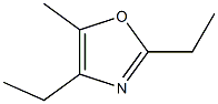 2,4-Diethyl-5-methyloxazole 结构式