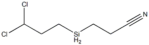 3-(Dichloropropylsilyl)propiononitrile 结构式