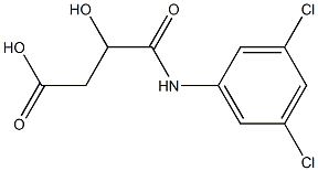 3-Hydroxy-4-(3,5-dichlorophenylamino)-4-oxobutyric acid 结构式