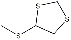 5-Methylthio-1,3-dithiolane 结构式