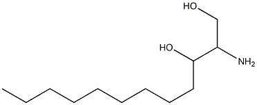 2-Aminododecane-1,3-diol 结构式