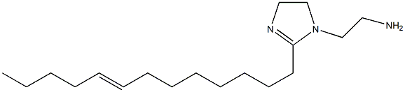 1-(2-Aminoethyl)-2-(8-tridecenyl)-2-imidazoline 结构式