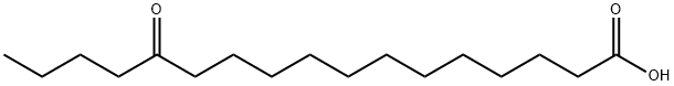 13-Oxoheptadecanoic acid 结构式