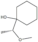 (-)-1-[(R)-1-Methoxyethyl]cyclohexanol 结构式