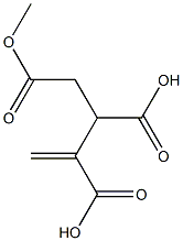 3-Butene-1,2,3-tricarboxylic acid 1-methyl ester 结构式