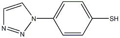 4-(1H-1,2,3-Triazol-1-yl)benzenethiol 结构式