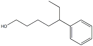 5-Phenyl-1-heptanol 结构式