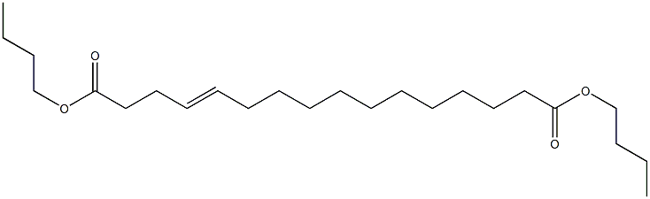4-Hexadecenedioic acid dibutyl ester 结构式