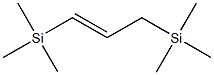 1-Propene-1,3-diylbis(trimethylsilane) 结构式