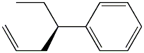 (4R)-4-Phenyl-1-hexene 结构式