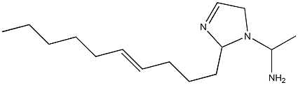 1-(1-Aminoethyl)-2-(4-decenyl)-3-imidazoline 结构式