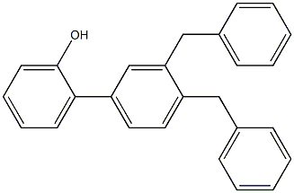 2-(3,4-Dibenzylphenyl)phenol 结构式