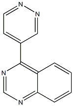 4-(4-Pyridazinyl)quinazoline 结构式