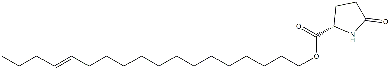 (S)-5-Oxopyrrolidine-2-carboxylic acid 14-octadecenyl ester 结构式