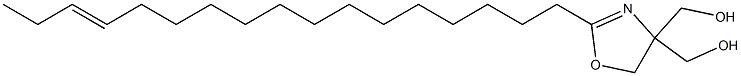 4,4-Bis(hydroxymethyl)-2-(14-heptadecenyl)-2-oxazoline 结构式