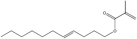 Methacrylic acid (4-undecenyl) ester 结构式